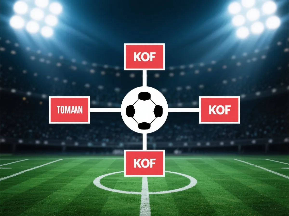 世界杯淘汰赛阶段示意图